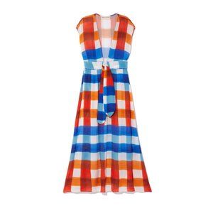 Mara Hoffman 'Katinka' Colorful Gingham Maxi Dress